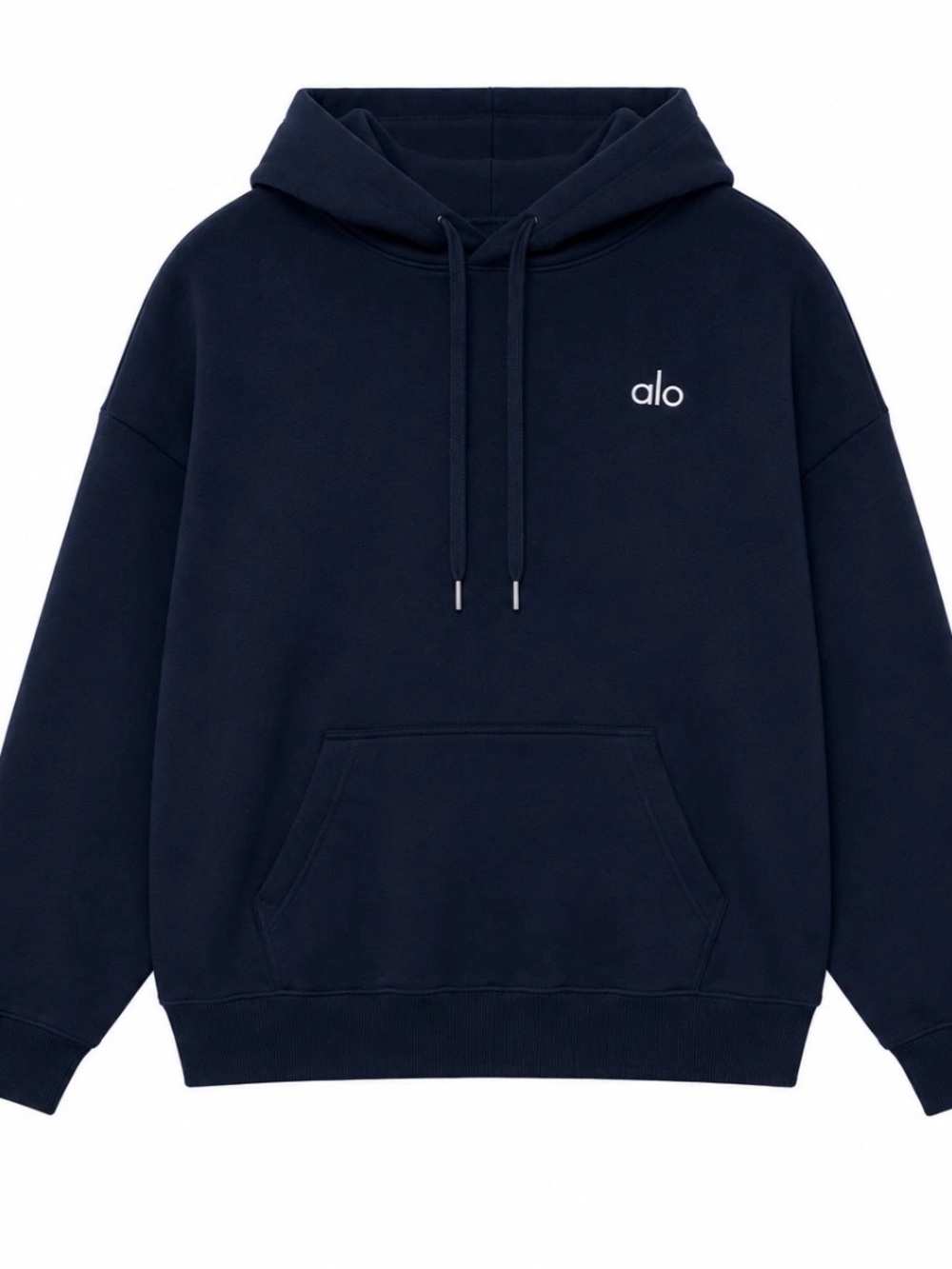 Alo Accolade Navy Blue Hoodie (Medium)